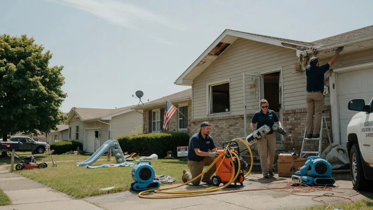 Water Damage Restoration in Grapeville, PA near me